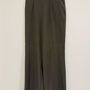 Jennifer Lopez Khaki/Olive Trousers